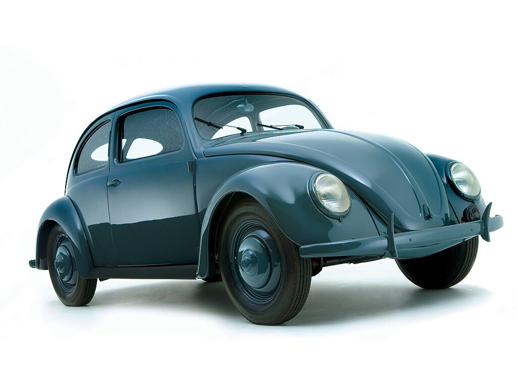 Volkswagen Kaefer (Typ 53, Typ 60,  51, Typ 87) 1 поколение, хэтчбек 3 дв. (05.1938 - 10.1946)